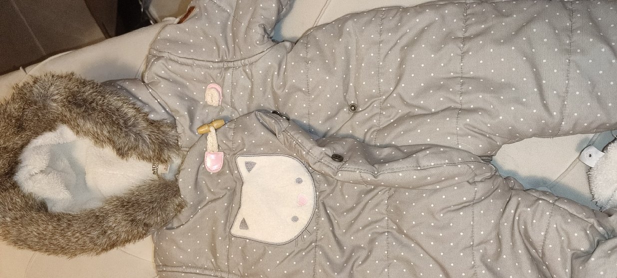 kışlık bebek tulum mont kaban - Görsel 3