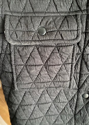 Düğmeli Gri Kadın Yelek, Normal Boy - Görsel 5