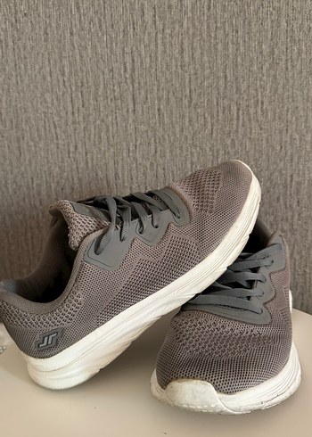 Gri Bağcıklı erkek Spor Ayakkabı - Görsel 5