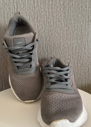 Gri Bağcıklı erkek Spor Ayakkabı - Görsel 4