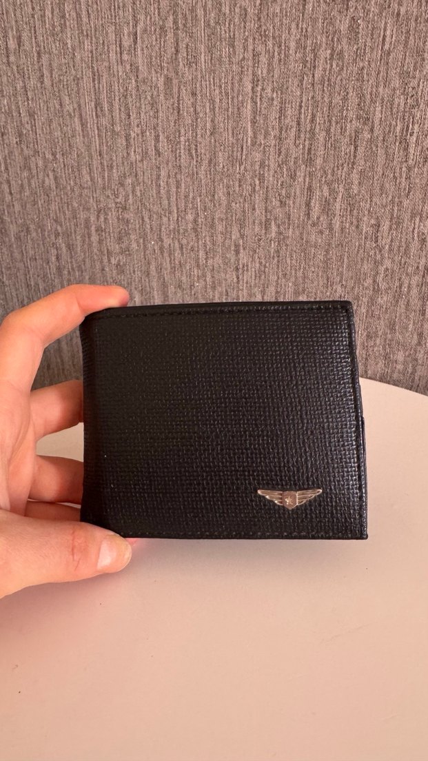 Siyah Erkek Cüzdanı, Baskılı ve Şık - Görsel 2