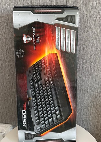 Motorspeed K68D Siyah Oyuncu Klavyesi - Görsel 2