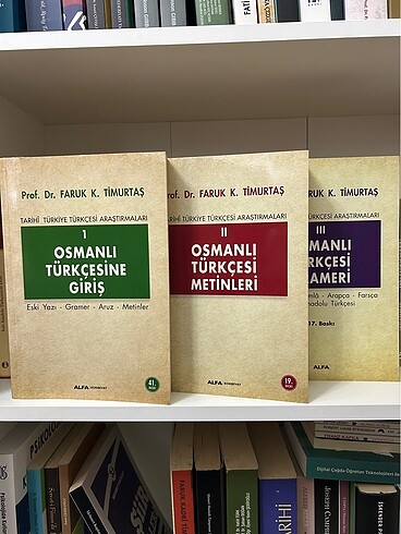 Osmanlı Türkçesi 3 kitap