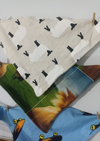 Bebek Önlüğü, Çok Renkli Baskılı - Görsel 3