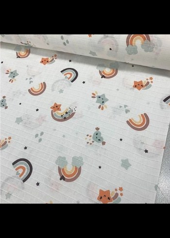 %100 muslin bebek battaniyesi - Görsel 4