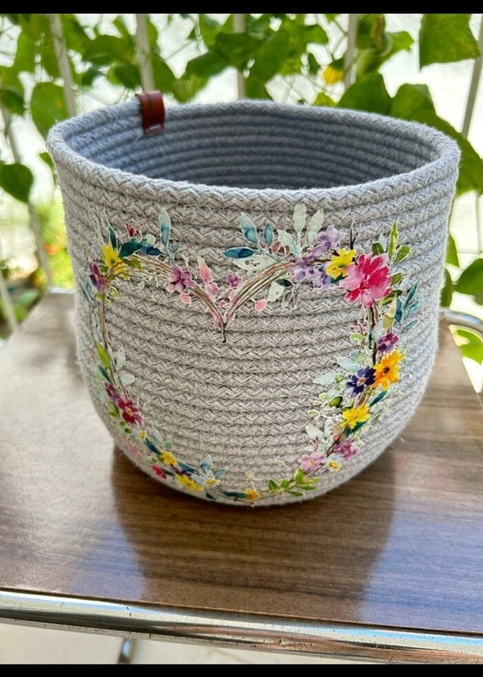 Baskılı organizer sepet  - Görsel 4