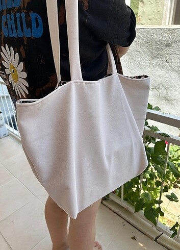 Çift taraflı leoparli canta - Görsel 6