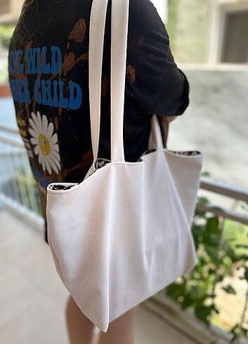 Çift taraflı leoparli canta - Görsel 8