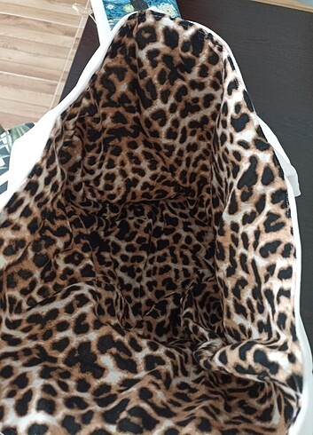 Çift taraflı leoparli canta - Görsel 15