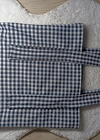 Kuğu işlemeli çanta  - Görsel 5