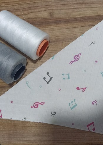 desenli muslin bebek yakaligi - Görsel 2