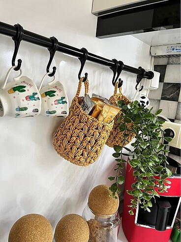 Diğer Pinterest hasır sepet aksesuar