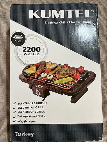 Elektirikli ızgara barbekü