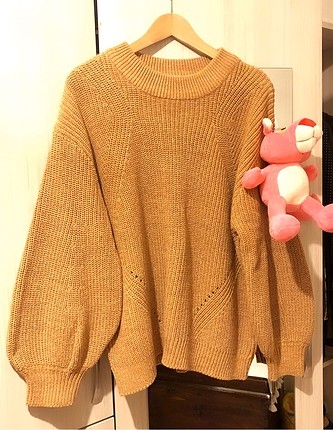 H&M H&m altın kazak