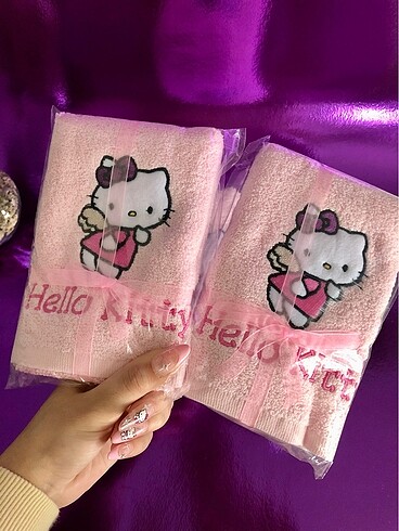 Diğer Hello kitty el yüz havlusu (ön sipariş )