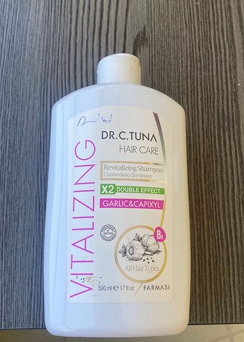 Dr.C.Tuna Sarımsaklı Canlandırıcı Şampuan 500 ml