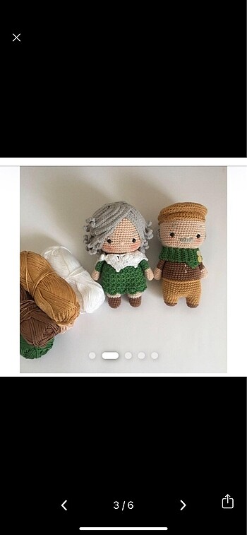  Beden Amigurumi Dede Nene
