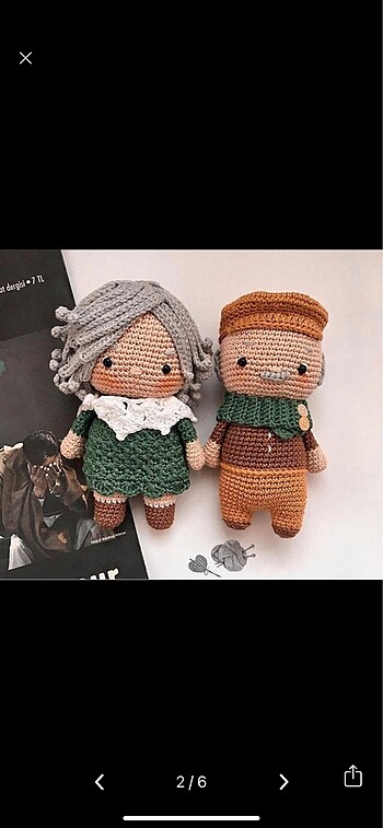  Amigurumi Dede Nene