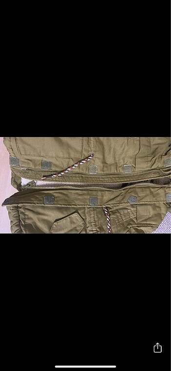 Erkek Bebek Mont Kaban - Görsel 5