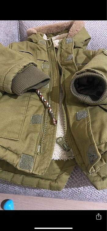 Erkek Bebek Mont Kaban - Görsel 6