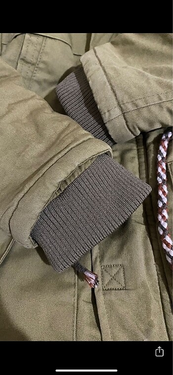 Erkek Bebek Mont Kaban - Görsel 8