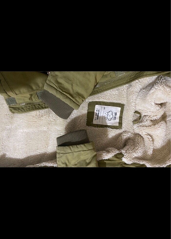 Erkek Bebek Mont Kaban - Görsel 3