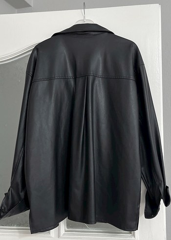 Deri gömlek kadın - Görsel 7