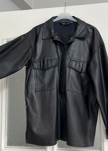 Deri gömlek kadın - Görsel 2