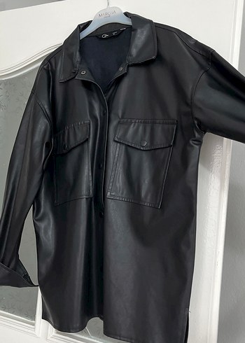Deri gömlek kadın - Görsel 3