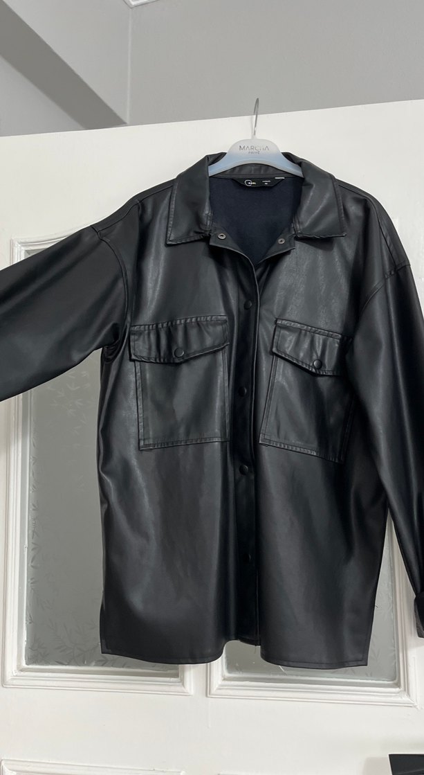 Deri gömlek kadın - Görsel 2