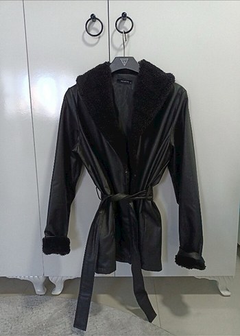 Deri ceket kadın - Görsel 11