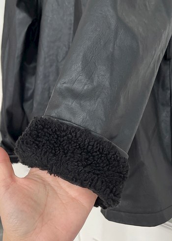 Deri ceket kadın - Görsel 10