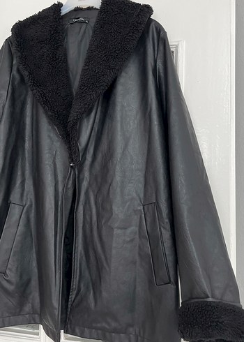 Deri ceket kadın - Görsel 4
