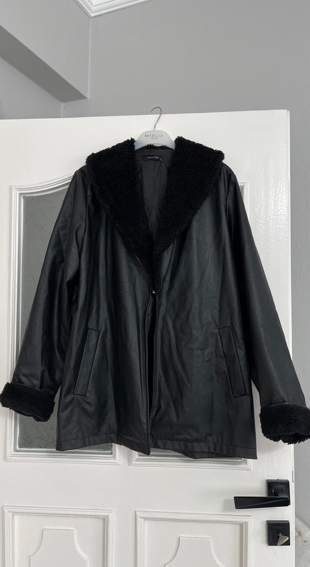 Deri ceket kadın - Görsel 3