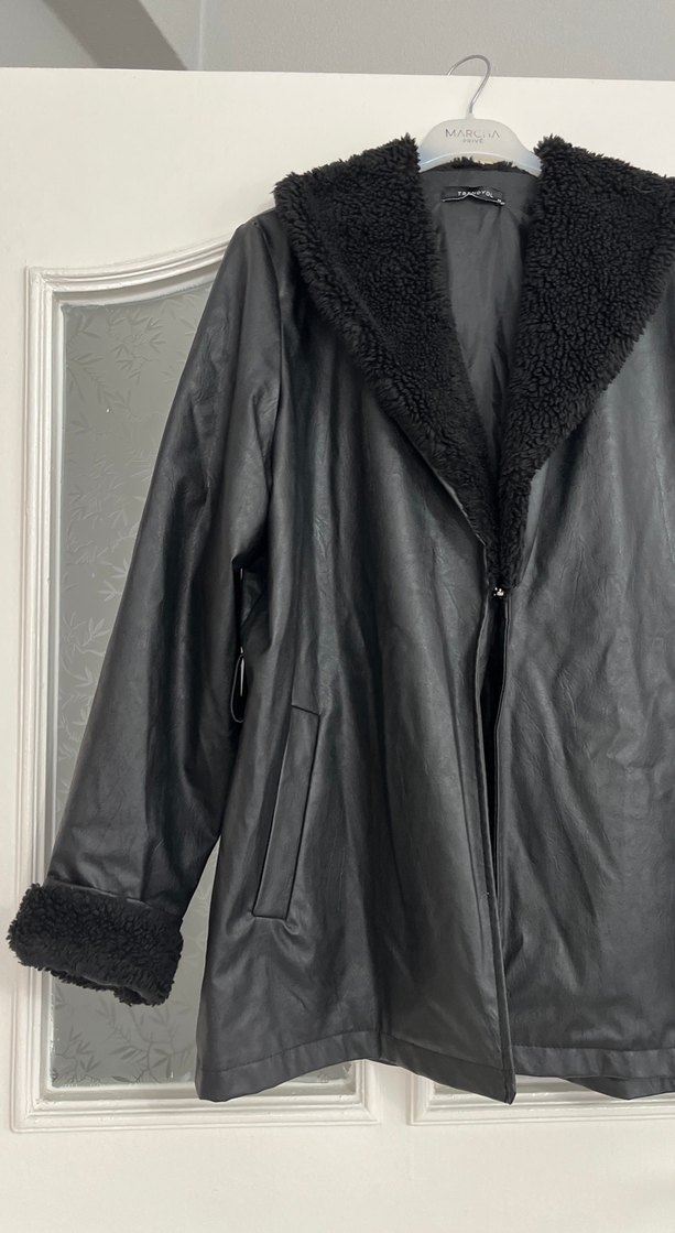 Deri ceket kadın - Görsel 5