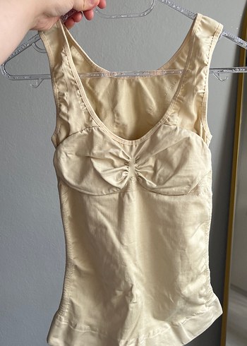 Beyaz Mini Seamless Korset Atlet korse atlet - Görsel 7