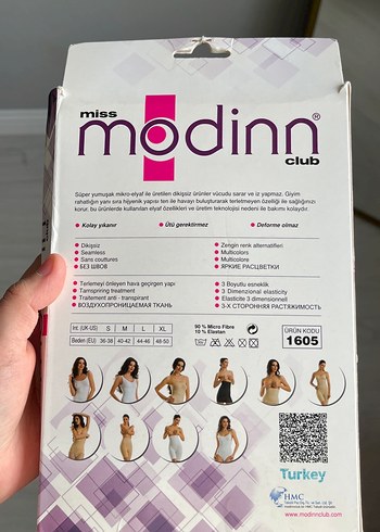 Beyaz Mini Seamless Korset Atlet korse atlet - Görsel 3