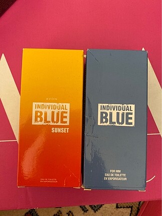 Avon individual blue ve sunset (adet fiyatı)