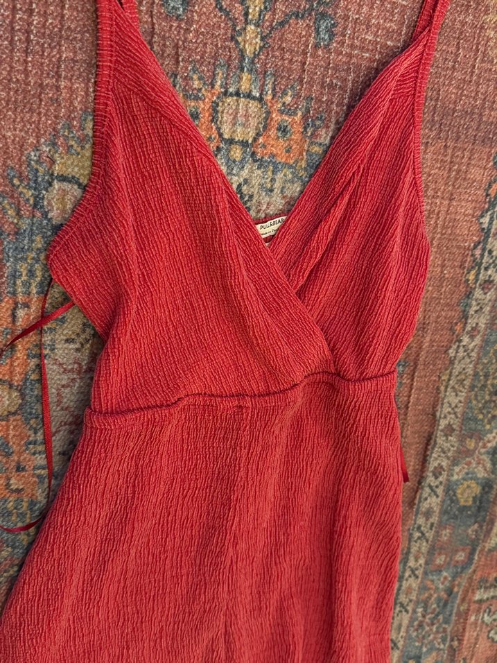 Pull&Bear Askılı Kısa Tulum - Görsel 2