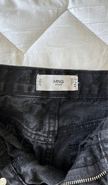 xs Beden siyah Renk Mango jean