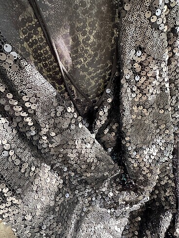 Pullu Elbise - Görsel 4