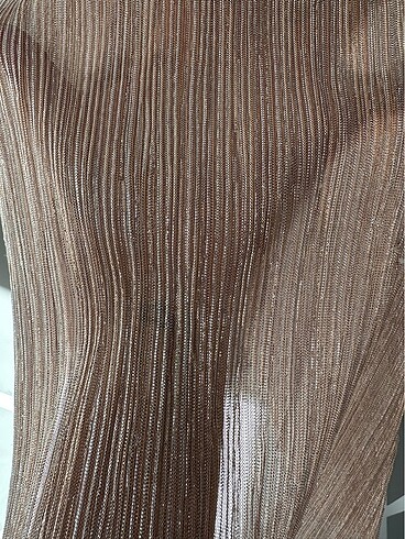 Simli Kumaş Elbise - Görsel 3