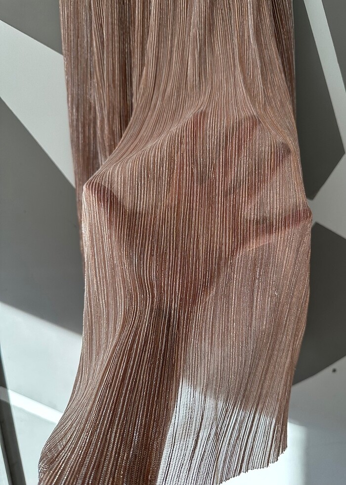 Simli Kumaş Elbise - Görsel 2