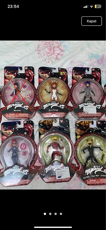 BANDAI MIRACULOUS FİGÜR LOTU