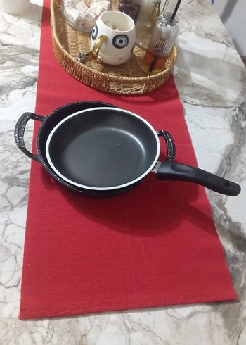 Beden Siyah Teflon Kaplama Tencere ve Tava Seti
