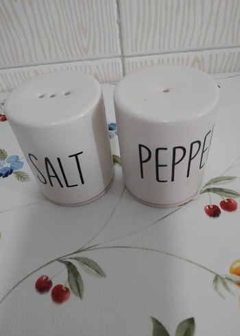 Lc Waikiki Home LCW HOME Beyaz Tuzluk ve Biberlik Seti