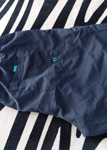 Lacivert Bel Detaylı Erkek Mini Deniz Şortu - Görsel 6