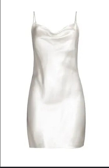 Zara xs saten elbise