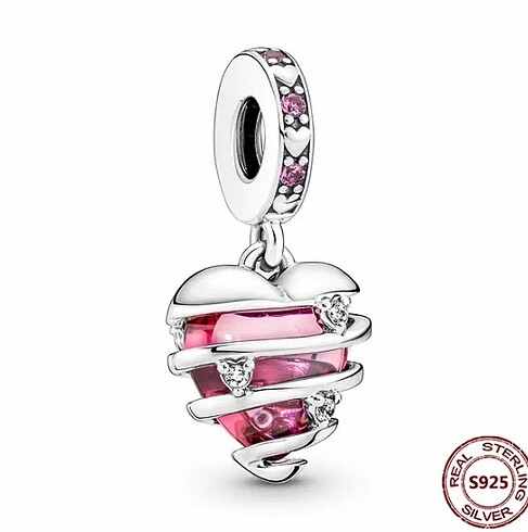  Beden Pandora Kalp Charm