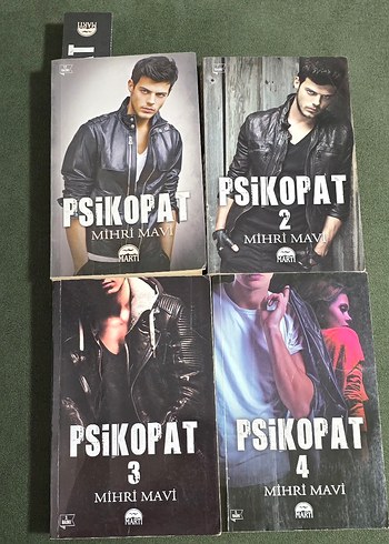 Psikopat Serisi 4 Kitap - Mihri Mavi